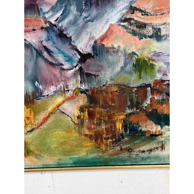 C. 1980s Neo-Impressionist Grand Canyon Painting by Anne Caputo Reppucci For Sale In Boston - Image 6 of 9