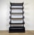 Congresso' bookcase with 6 shelves, made of black painted metal, manufactured by Lips Vago. Italy, mid-1970s. Condition:...