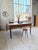 Large Oak Square Conference Table, 1950 For Sale - Image 3 of 18
