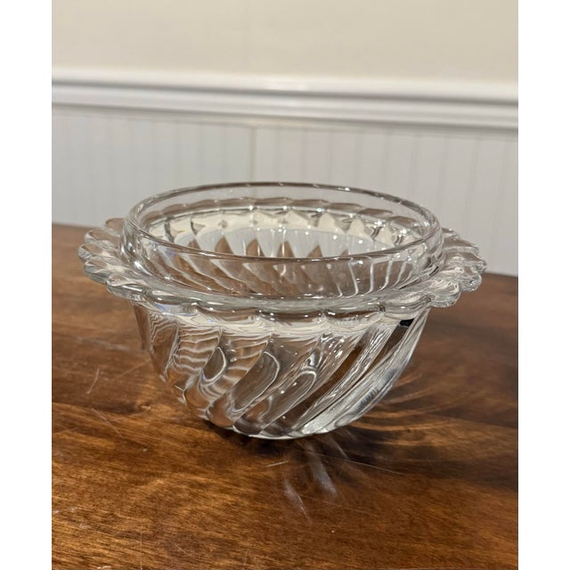 Transparent Rare Fostoria Colony Ice Bucket For Sale - Image 8 of 12