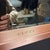 Vintage Gucci Makeup Lipstick Vault Beveled Mirror For Sale - Image 9 of 9