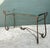 Bronze Vintage Art Nouveau Forged Metal Console Table For Sale - Image 8 of 12