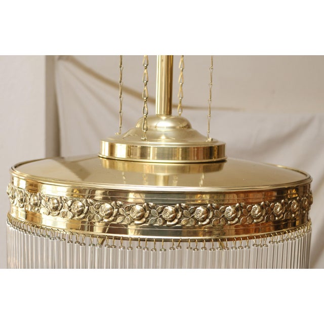 19th Century Art Nouveau Chandelier, 1890s For Sale - Image 5 of 13