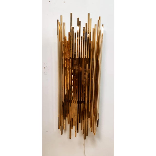 Vintage Wall Light in Brass, 1960s For Sale - Image 15 of 18