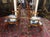 Brown Vintage Ladder Back Arm Chairs, Ethan Allen Furniture, the Pair For Sale - Image 8 of 9