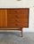 Brown Teak Credenza Sideboard Wooden Storage Cabinet Denmark 1960s For Sale - Image 8 of 10