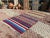 This beautiful, vintage, handwoven Kilim is approximately 60 years old. It is handmade of very fine quality, hand-spun...