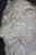 Traditional Pair Large White Glazed Ceramic Figures of Entryway Lions Paws Raised on Shield For Sale - Image 3 of 12