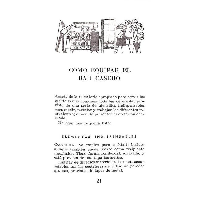 "Cocktails Y Bocaditos" 1961 For Sale - Image 12 of 12