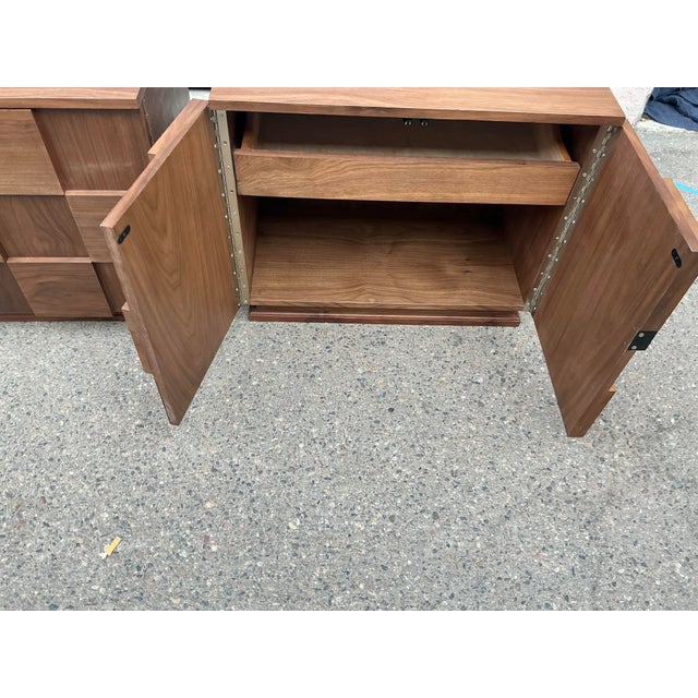 Mid Century Brutalist Style Nightstands - Pair For Sale - Image 13 of 17