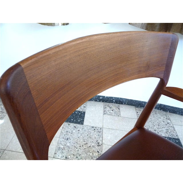 Set of Teak Armchairs from Korup Stolefabrik For Sale - Image 13 of 18