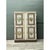 Ivory Vintage Neoclassical Painted Wood Armoire From the Estate of Lily Pulitzer For Sale - Image 8 of 12
