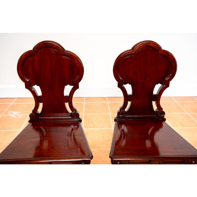 Set of Regency Mahogany Hall Chairs, 1810 For Sale - Image 17 of 18