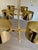 Metal Italian Sputnik Chandelier Metal Gold Stilnovo Lelli Style For Sale - Image 7 of 12