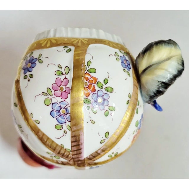 19th C German Prince Louis Charles De Bourbon Dresden Porcelain Bust by Carl Thieme For Sale - Image 12 of 14