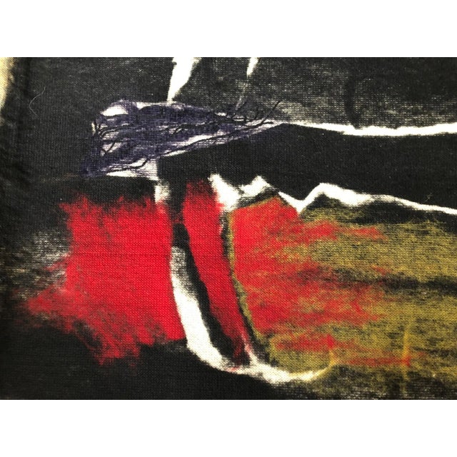 Robert Freimark "Harlequin" 1974 Original by Art Protis - Tapestry - Supellex For Sale - Image 4 of 11