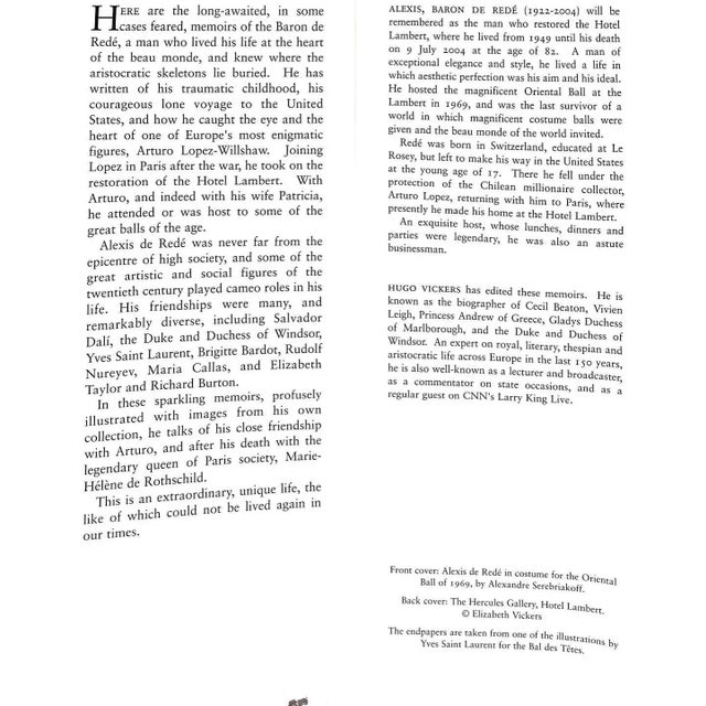 White "Alexis: The Memoirs of the Baron De Rede" 2005 Vickers, Hugo For Sale - Image 8 of 12