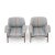 Mid-Century Modern Model 849 Armchairs by Gianfranco Frattini for Cassina, 1950s, Set of 2 For Sale - Image 3 of 14