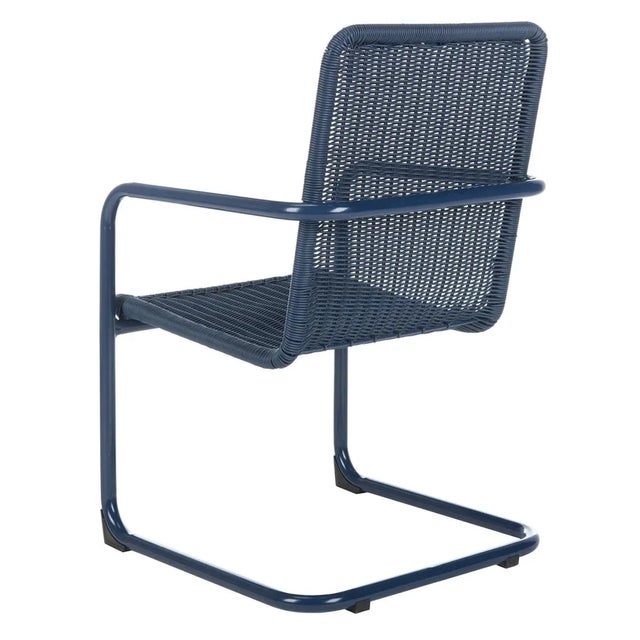 Hutton Chair, Set of 2 - Navy For Sale - Image 10 of 11
