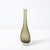 Mid-Century Hand-Blown Murano Glass Vase in Sap Green W/ Fine Textural Detailing For Sale - Image 11 of 12