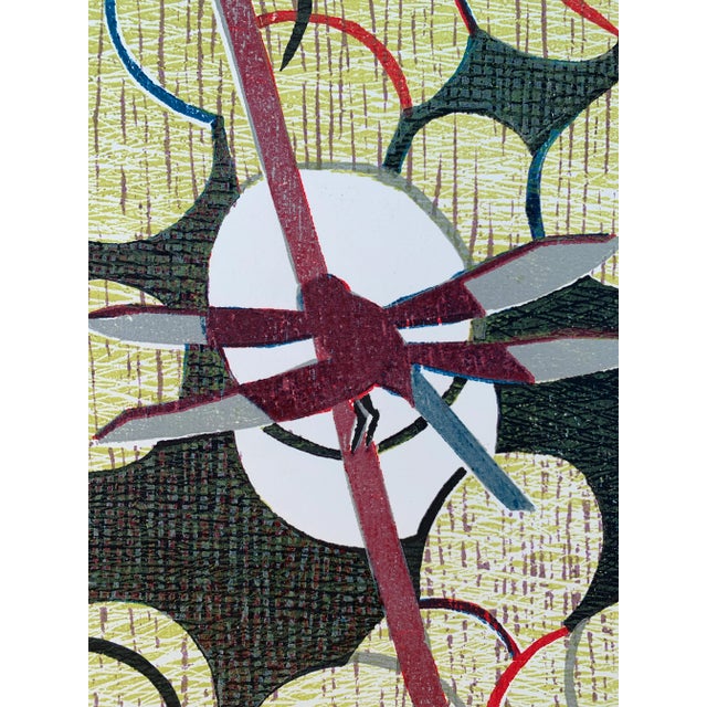 Artist Proof Woodcut by Brazilian Artist Hannah Brandt. For Sale - Image 4 of 9