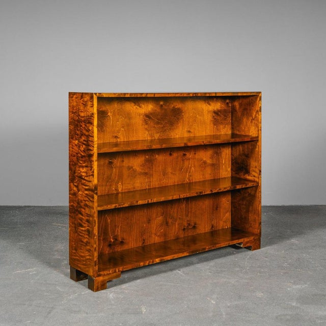 Art Deco Bookcase in Birch For Sale - Image 15 of 15