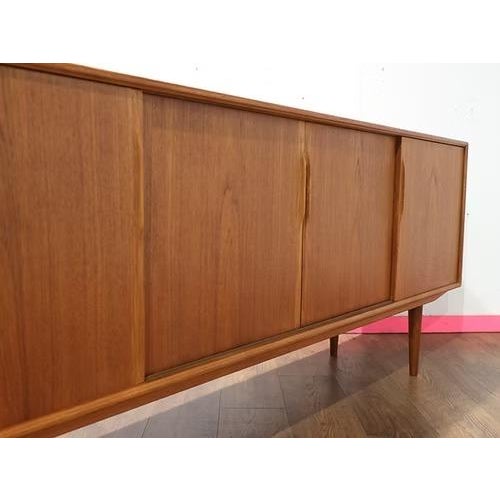 1960s Mid Century Modern Vintage Teak by Axel Christensen Danish Sideboard Credenza G Plan Style For Sale In Greensboro - Image 6 of 14