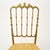 1950s Vintage Italian Chiavari Dining Chairs in Brass, 1950, Set of 2 For Sale - Image 5 of 9
