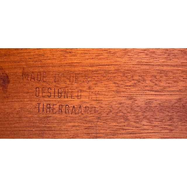 1960s Danish Teak Desk by Gunnar Nielsen Tibergaard For Sale - Image 9 of 9