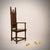 High Medieval Carved Wooden Armchair, France, 1900 For Sale - Image 10 of 10