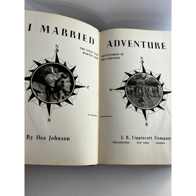 1940s 1940s I Married Adventure Osa Johnson Signed Book For Sale - Image 5 of 12