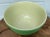 Vintage Hall mixing bowl in lettuce green. Medallion was introduced in 1932 and was Hall's first kitchenware line. The...