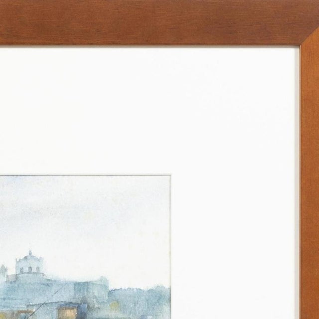 Arnaldo Figueiredo, Cais da Ribeira-Porto, Watercolor For Sale - Image 4 of 6