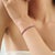Certified Natural 5.67 Ct Ruby Square Cut Tennis Bracelet - Wedding Jewelry For Sale - Image 4 of 14
