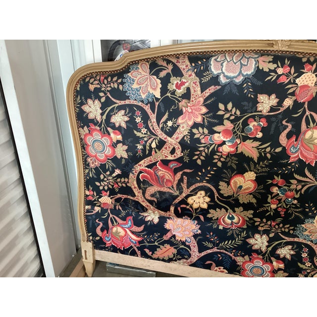 French Louis XV Style Full Size Bed Frame For Sale - Image 4 of 9