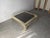 This monumental, 5 foot beauty is a custom Square Heavy Parsons Coffee Table by Karl Springer. This table is a custom...