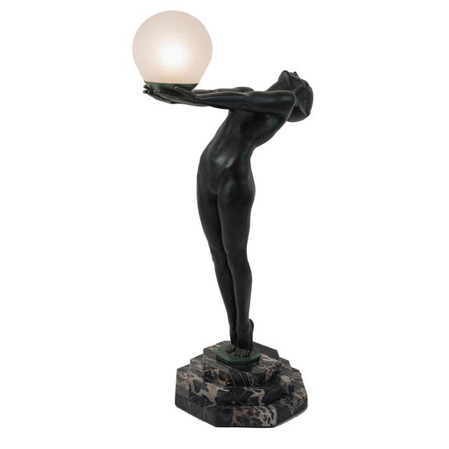 Large Bronze Figure from Max Le Verrier, 1940 For Sale - Image 12 of 13