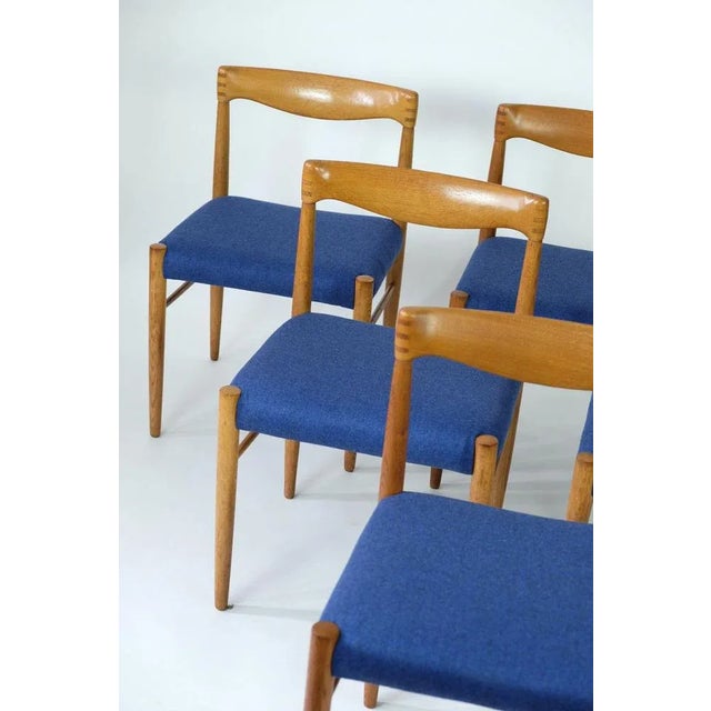 Danish Oak Dining Chairs by Henry Walter Klein for Bramin, 1960s, Set of 6 For Sale - Image 5 of 13