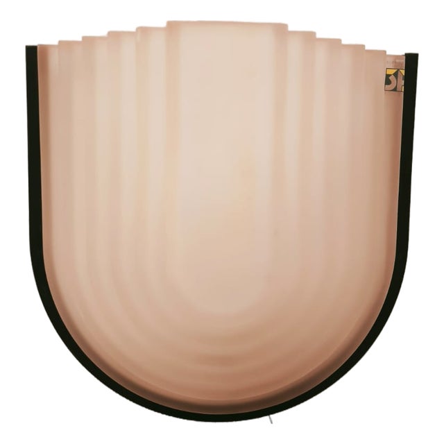 Pink Wall Light from F. Fabbian, 1980s For Sale