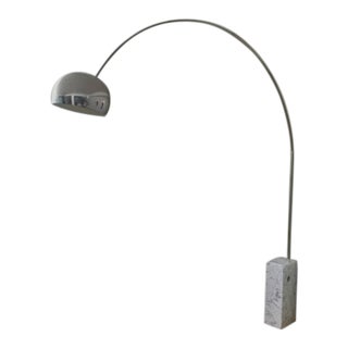 Mid-Century Modern Achille Castiglioni Flos Arco Floor Lamp For Sale