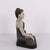 Buddha Figure in Carved Wood, Thailand, 1920 For Sale - Image 4 of 10