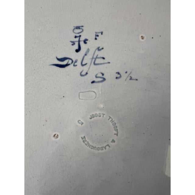 Delft Wall Plaques by Joost Thooft & Labouchère for Royal Delft, Set of 2 For Sale - Image 18 of 18