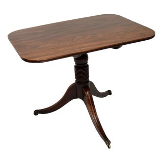 Antique Regency Tilt Top Table, 1800 For Sale