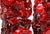 Modern Rock Candy Glass Table Lamps in Cherry Red For Sale - Image 3 of 8