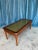 Italian Neoclassical Coffee Table, 1940s, Carved Mahogany With Gilt Panel Top For Sale In New York - Image 6 of 13