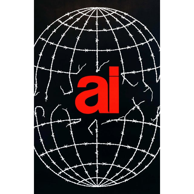 Date: 1982 Size: 16.5 x 23 inches Artist: Mukhamestshin, Boris About the Poster: Founded in 1961, Amnesty International is...