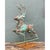 Copper Vintage Leaping Deer Copper Weathervanes - A Pair For Sale - Image 8 of 13