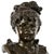 Traditional Patinated Bronze Bust of Young Girl by Alfred Rolle For Sale - Image 3 of 8