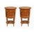 French Louis XVI Revival Marquetry Nightstands, Set of 2 For Sale - Image 3 of 3
