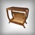 This Art Deco console table captivates with its sculptural elegance and functional ingenuity. Crafted from walnut veneer,...